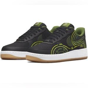 Nike Air Force 1 '07 LV8 Men's Sizes NY VS NY Black White Green Gum DV2123-001